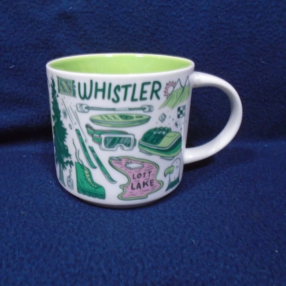 Starbucks Been There Series Whistler, British Columbia BC, Canada Mug
